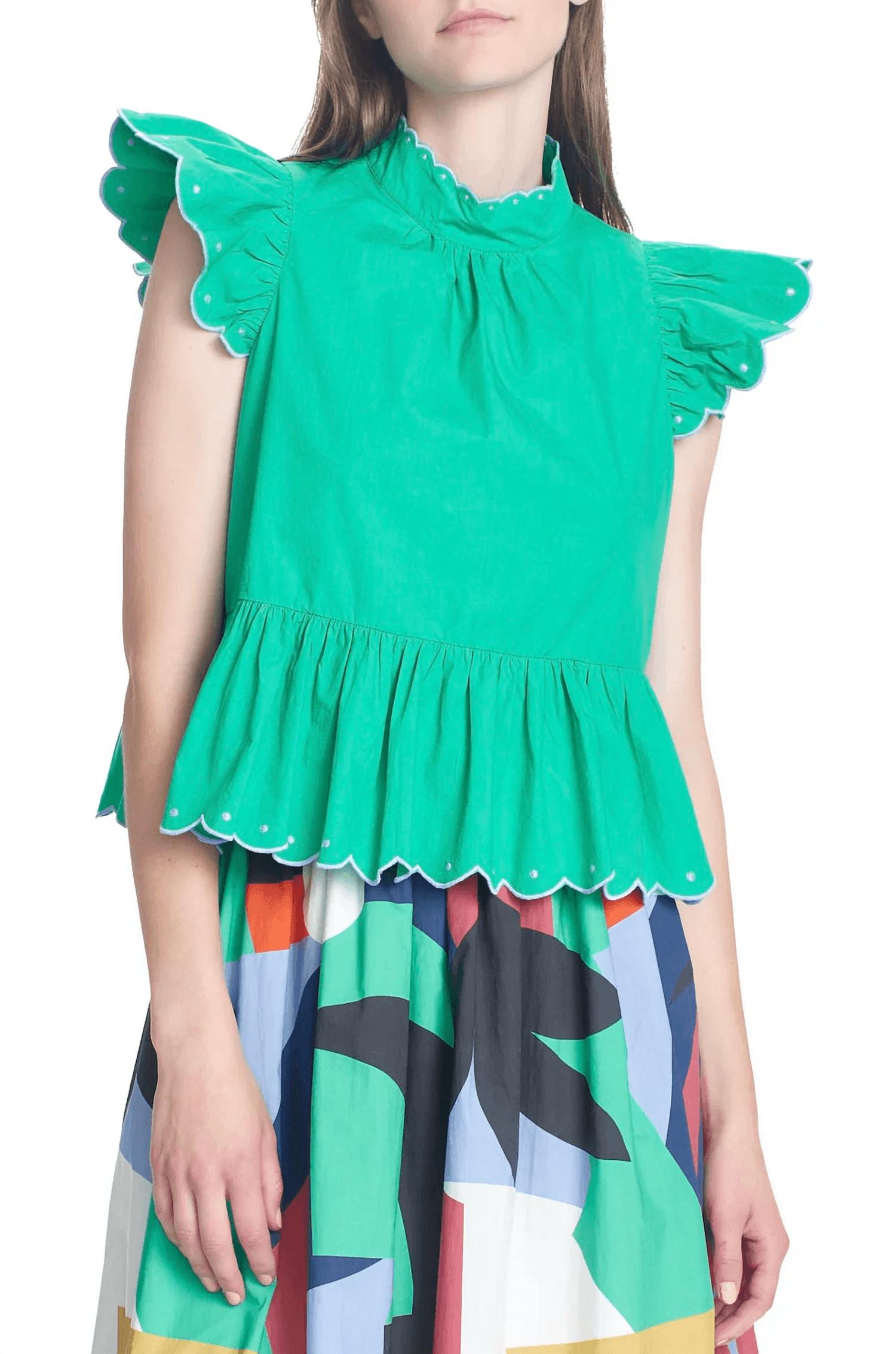 Топ Misty в зеленом цвете COREY LYNN CALTER
Топ Misty в зеленом цвете COREY LYNN CALTER