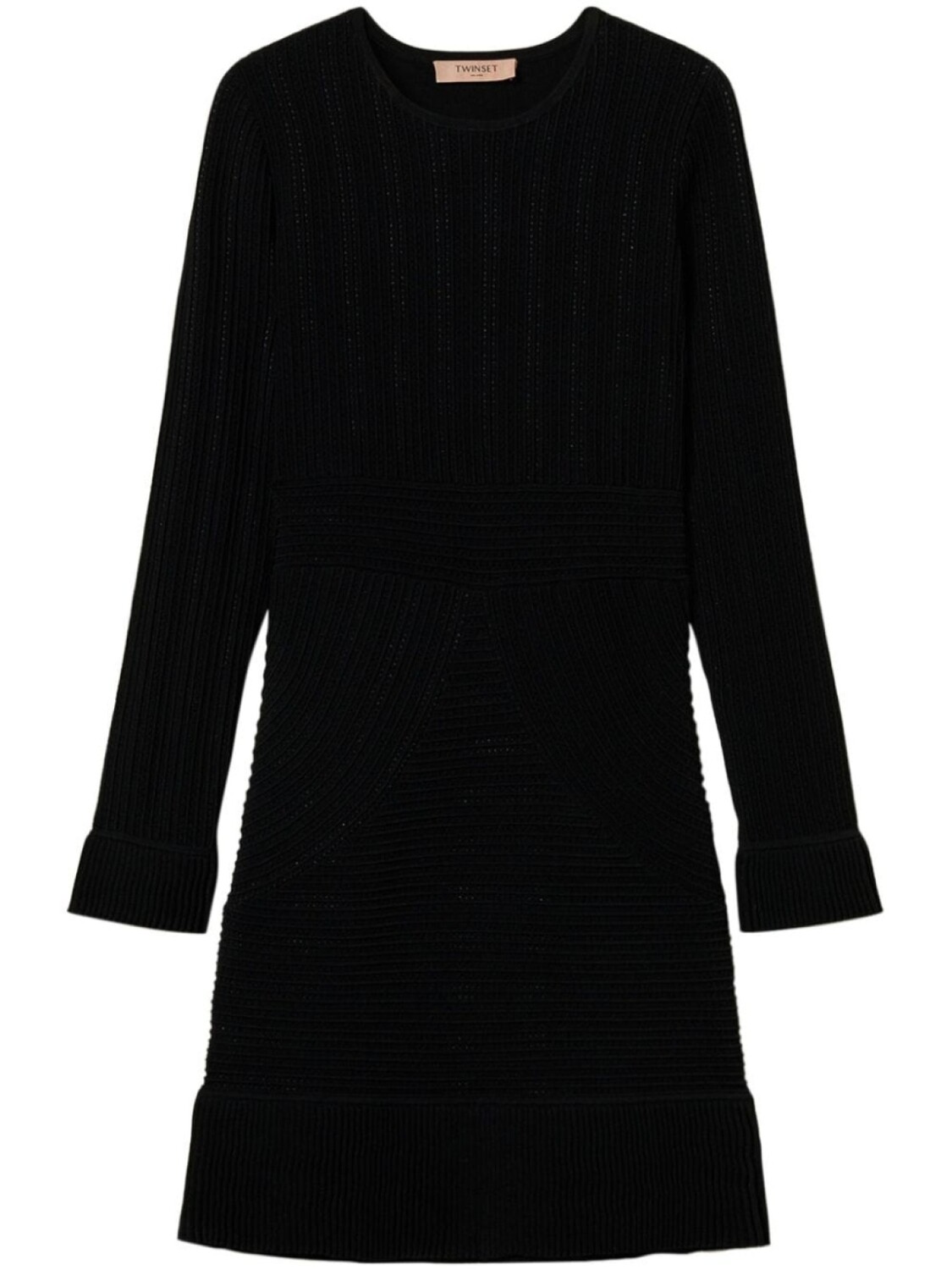 TWINSET мини-платье с длинными рукавами, черный
TWINSET мини-платье с длинными рукавами, черный