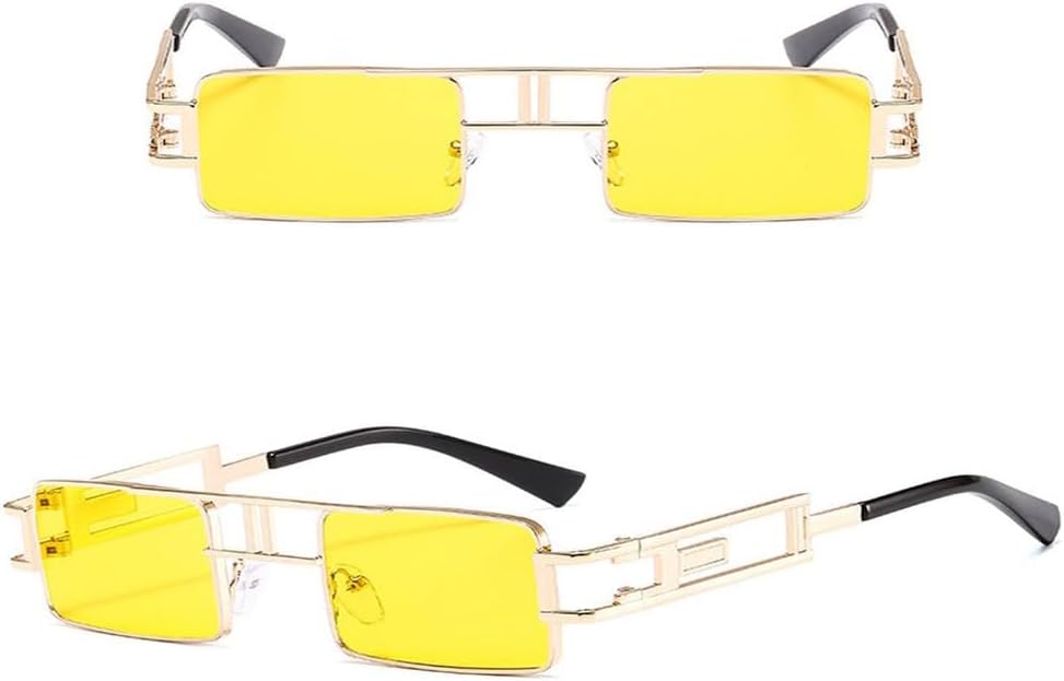 Солнцезащитные очки в стиле ретро-панк прямоугольной формы для женщин, модные, с ажурной металлической оправой, в стиле стимпанк, для мужчин, зеркальные, с защитой от УФ-излучения UV400 TYUVIVO, Tyj178-3
Солнцезащитные очки в стиле ретро-панк прямоугольной формы для женщин, модные, с ажурной металлической оправой, в стиле стимпанк, для мужчин, зеркальные, с защитой от УФ-излучения UV400 TYUVIVO, Tyj178-3