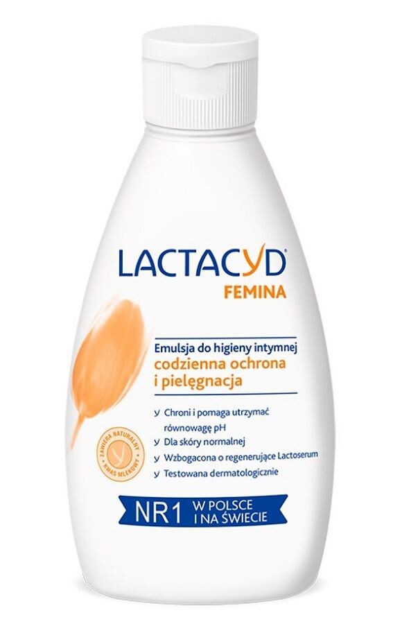 Lactacyd Femina мытье интимной гигиены, 200 ml
Lactacyd Femina мытье интимной гигиены, 200 ml