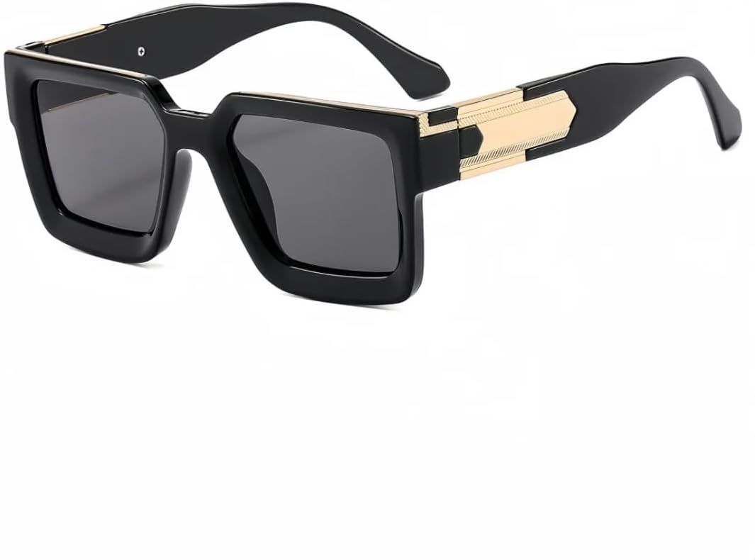 Ретро-роскошные солнцезащитные очки с большой вогнутой оправой и леопардовым градиентом для женщин и мужчин в стиле панк с защитой от УФ-излучения UV400 VVTWSSW, Black Gray
Ретро-роскошные солнцезащитные очки с большой вогнутой оправой и леопардовым градиентом для женщин и мужчин в стиле панк с защитой от УФ-излучения UV400 VVTWSSW, Black Gray