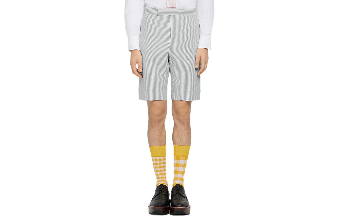 THOM BROWNE Повседневные шорты мужские gray white
THOM BROWNE Повседневные шорты мужские gray white