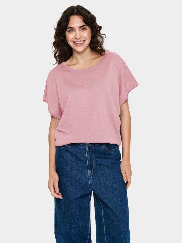 Джемпер mila с коротким рукавом Saint Tropez, цвет Pink Nectar
Джемпер mila с коротким рукавом Saint Tropez, цвет Pink Nectar