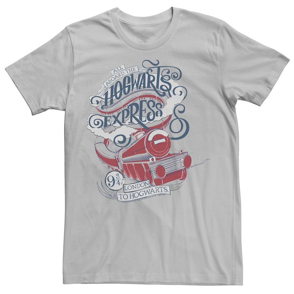 Мужская футболка Harry Potter All Aboard The Hogwarts Express Licensed Character, цвет Silver
Мужская футболка Harry Potter All Aboard The Hogwarts Express Licensed Character, цвет Silver