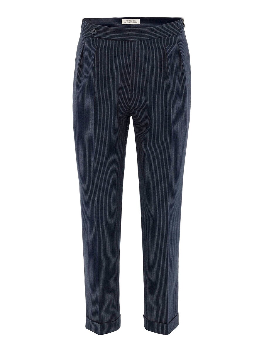Обычные брюки в складку Antioch Eladio, цвет Navy/Gentian 
Обычные брюки в складку Antioch Eladio, цвет Navy/Gentian