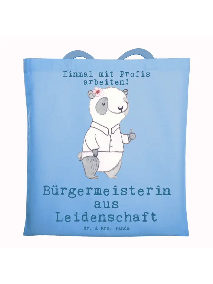 Сумка для переноски Mr & Mrs Panda Bürgermeisterin Leidenschaft, небесно-синий
Сумка для переноски Mr & Mrs Panda Bürgermeisterin Leidenschaft, небесно-синий