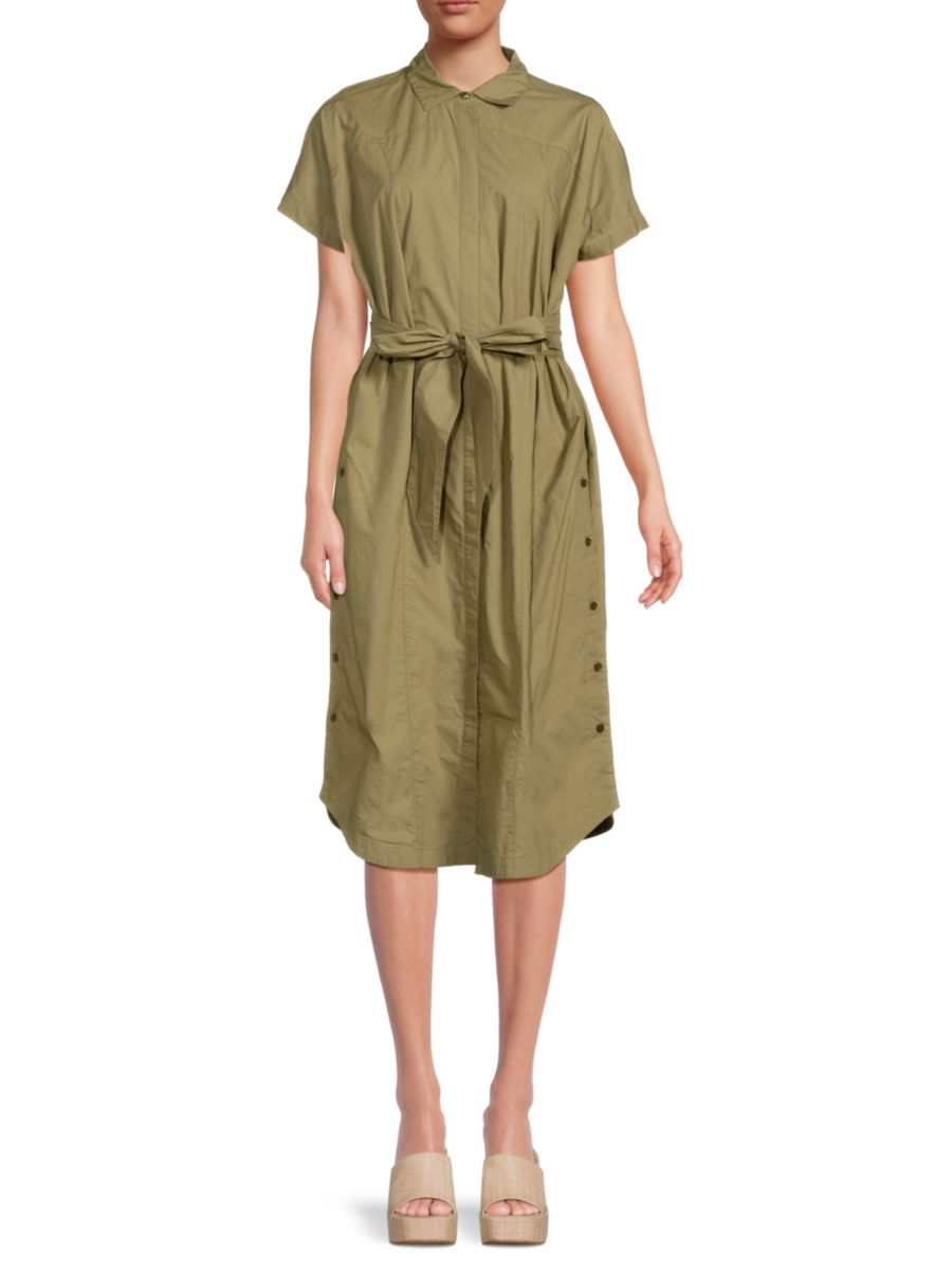 Платье-рубашка из хлопка Mikala Derek Lam 10 Crosby, цвет Oregano
Платье-рубашка из хлопка Mikala Derek Lam 10 Crosby, цвет Oregano