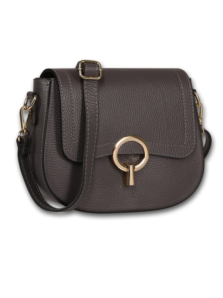 Кожаная сумка через плечо Toscanto серая, примерно 23 см Toscanto
Кожаная сумка через плечо Toscanto серая, примерно 23 см Toscanto