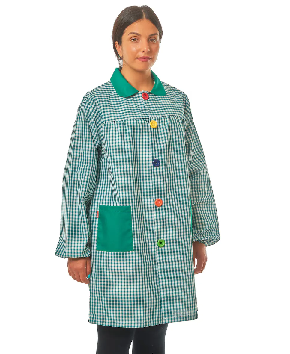 Клетчатая рубашка с карманами Klottz, зеленый
Клетчатая рубашка с карманами Klottz, зеленый