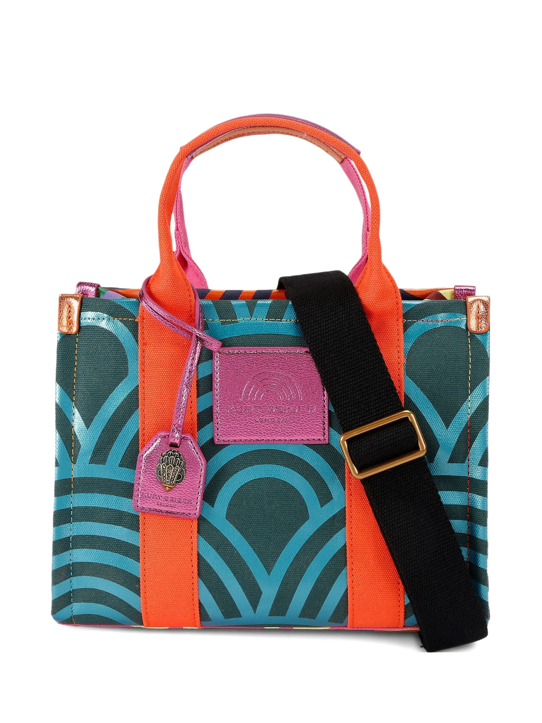 Маленькая сумка-тоут Southbank Kurt Geiger London, синий
Маленькая сумка-тоут Southbank Kurt Geiger London, синий