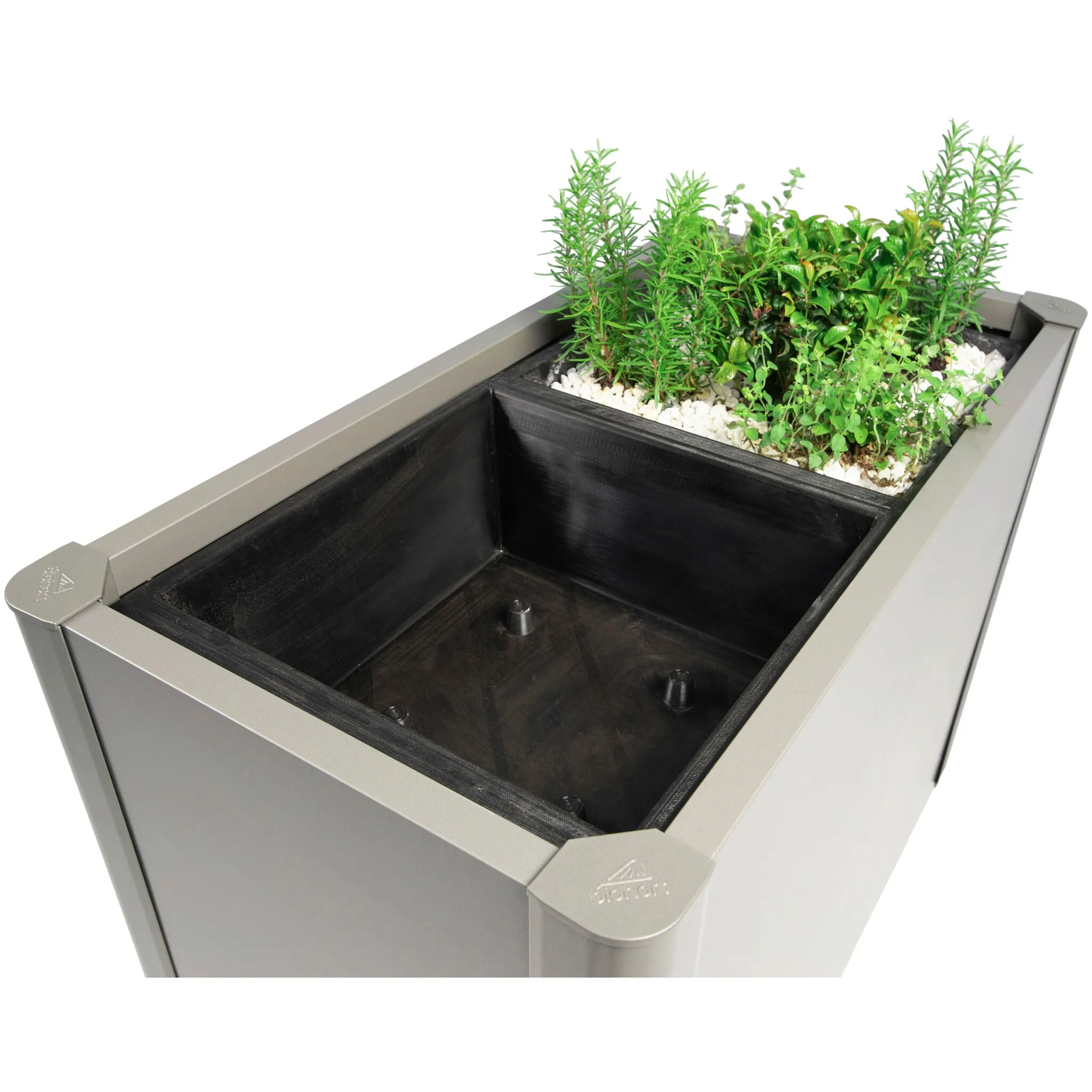 Вставка для растений Biohort «Бельведер», (3 шт.), ШxГxВ: 50x50x18 см, 3x 45 литров, цвет quarzgrau-metallic
Вставка для растений Biohort «Бельведер», (3 шт.), ШxГxВ: 50x50x18 см, 3x 45 литров, цвет quarzgrau-metallic