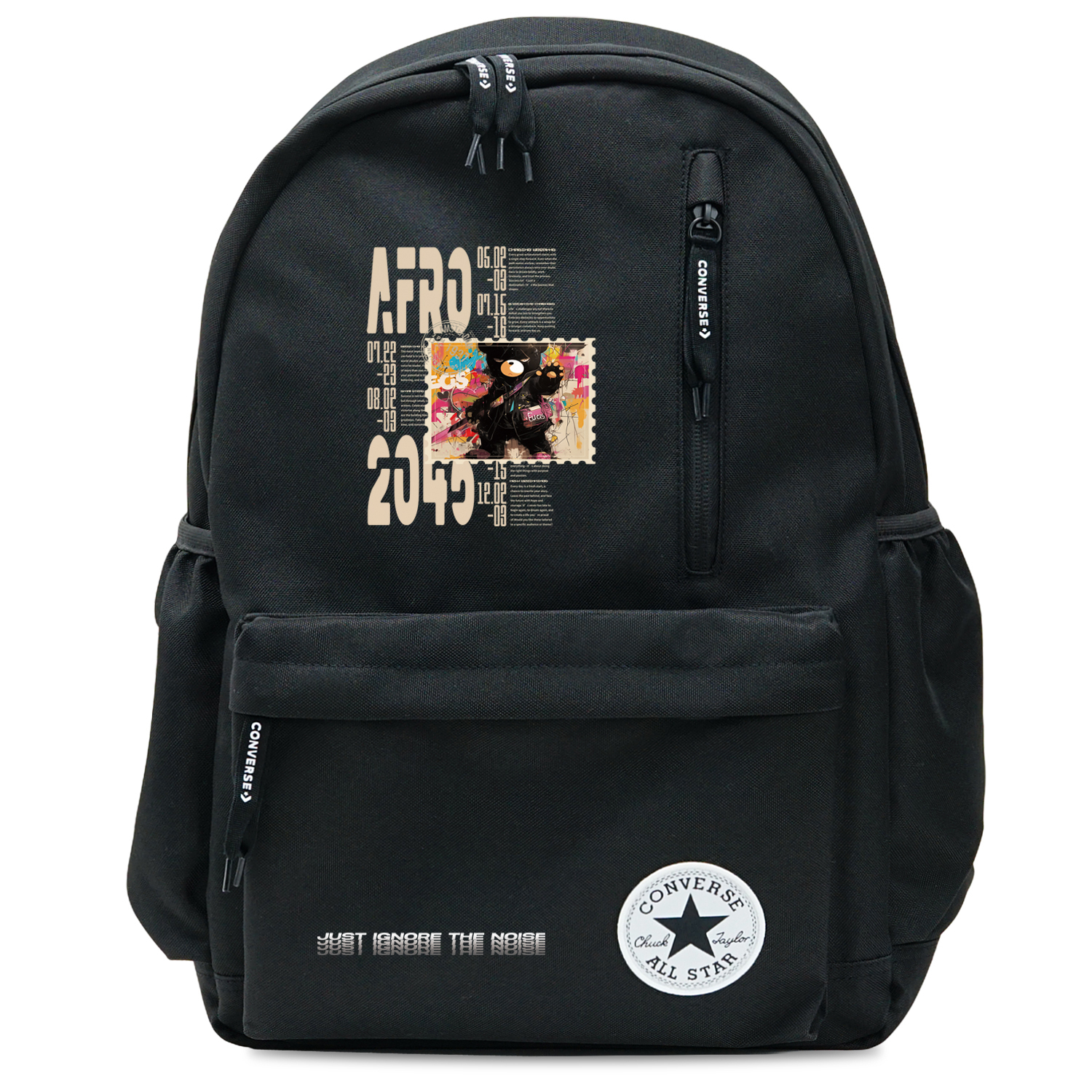 Converse Полиэстеровый рюкзак среднего размера унисекс черный, Dual Blade Bear
Converse Полиэстеровый рюкзак среднего размера унисекс черный, Dual Blade Bear