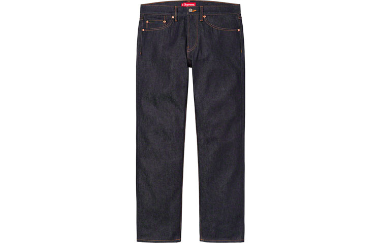 SS21 Джинсы унисекс деним синий Supreme, синий
SS21 Джинсы унисекс деним синий Supreme, синий