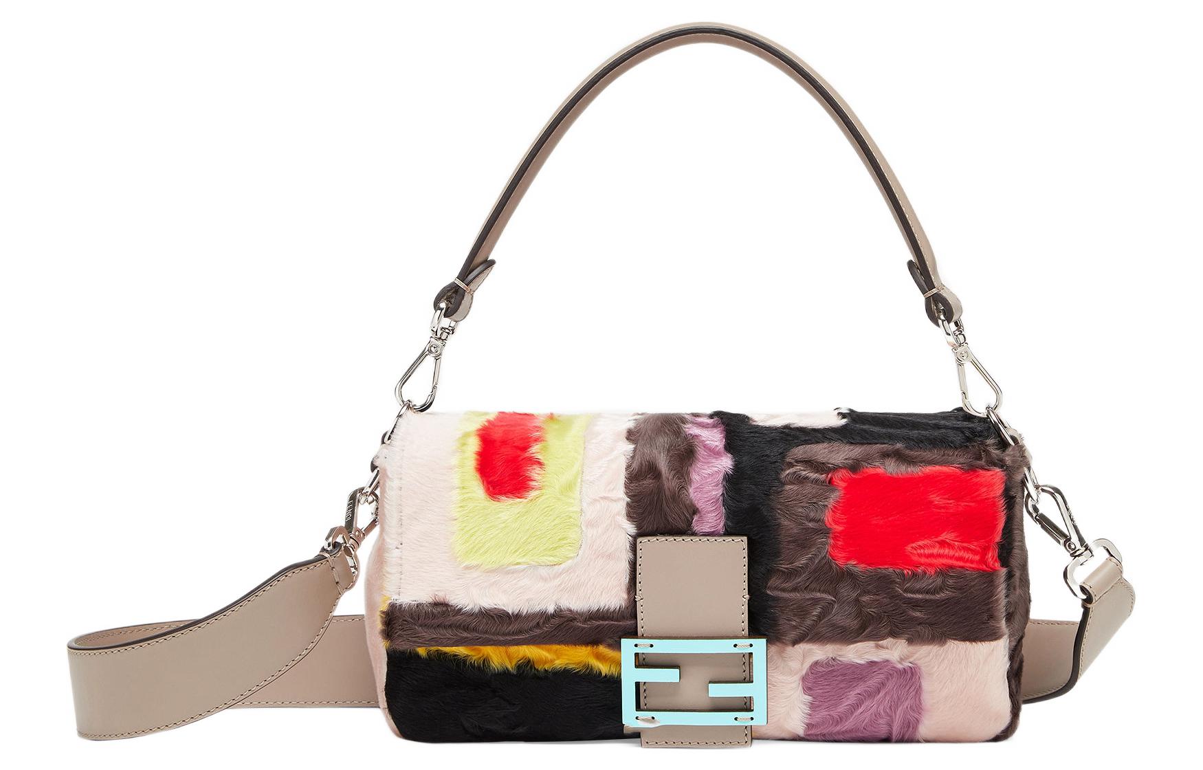 Сумка через плечо Baguette из овчины с кожаной отделкой, практичная кроссбоди FENDI для женщин
Сумка через плечо Baguette из овчины с кожаной отделкой, практичная кроссбоди FENDI для женщин