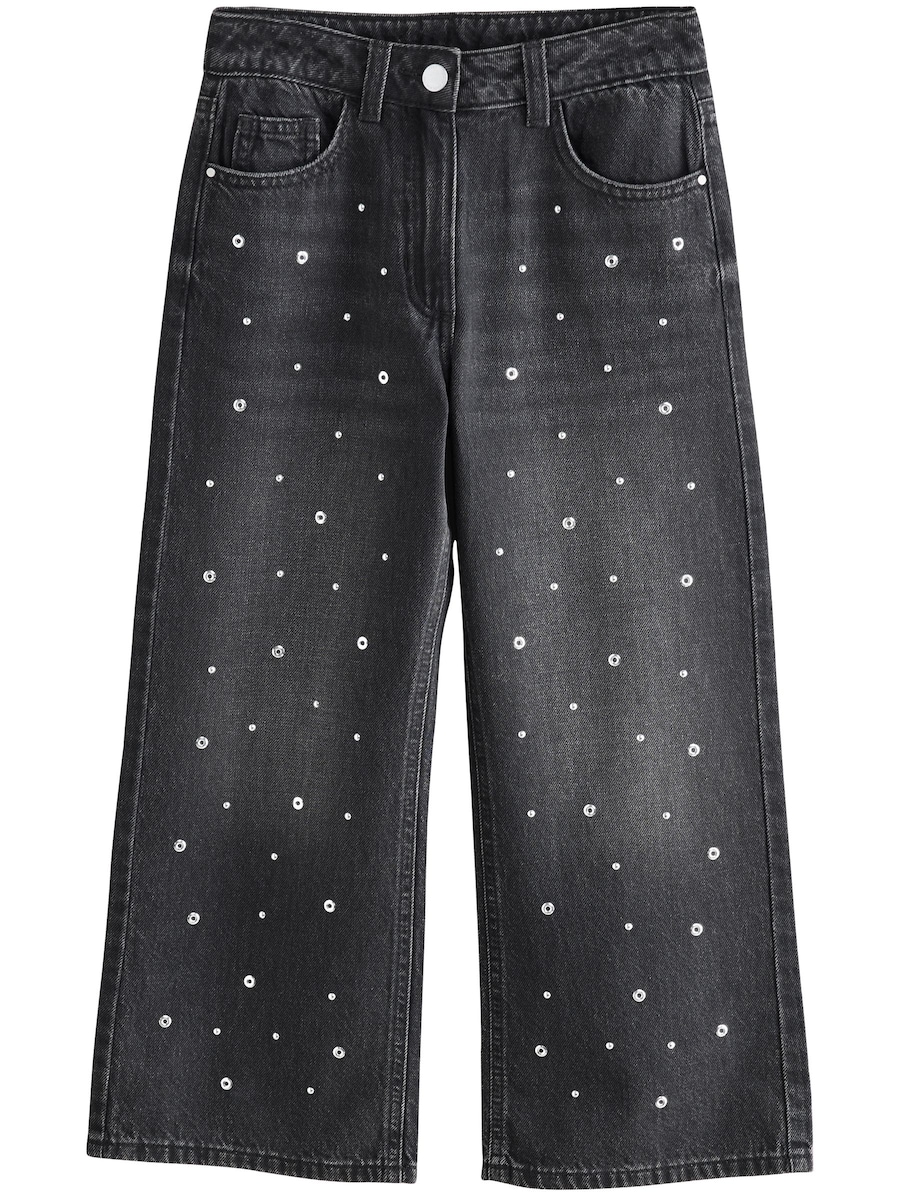 Джинсы с широкими штанинами Next, Grey Denim
Джинсы с широкими штанинами Next, Grey Denim