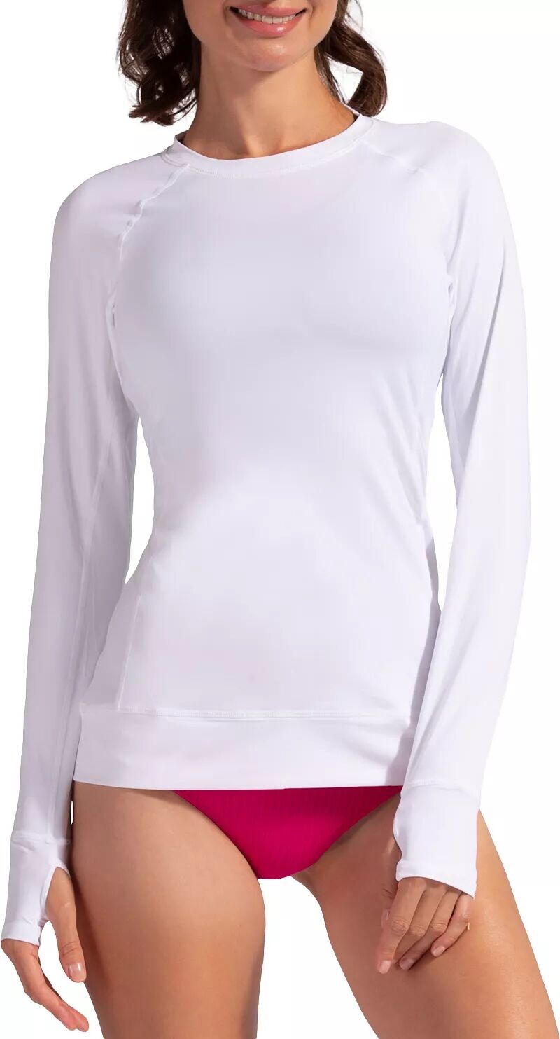 Женский солнцезащитный пуловер Bloquv UPF 50, белый
Женский солнцезащитный пуловер Bloquv UPF 50, белый