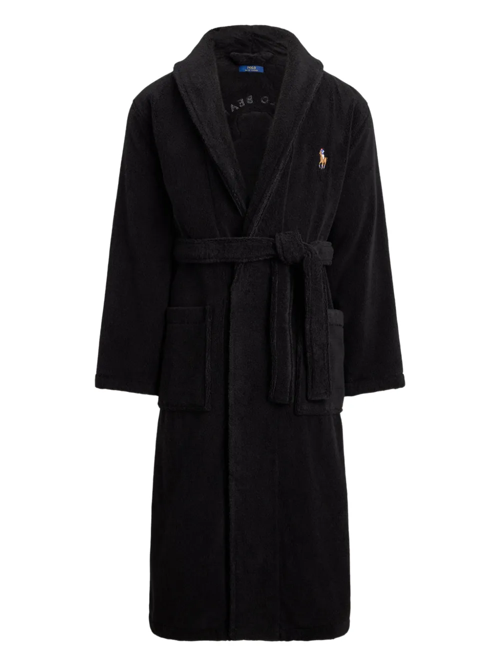 Махровый халат с вышивкой POLO RALPH LAUREN, черный
Махровый халат с вышивкой POLO RALPH LAUREN, черный