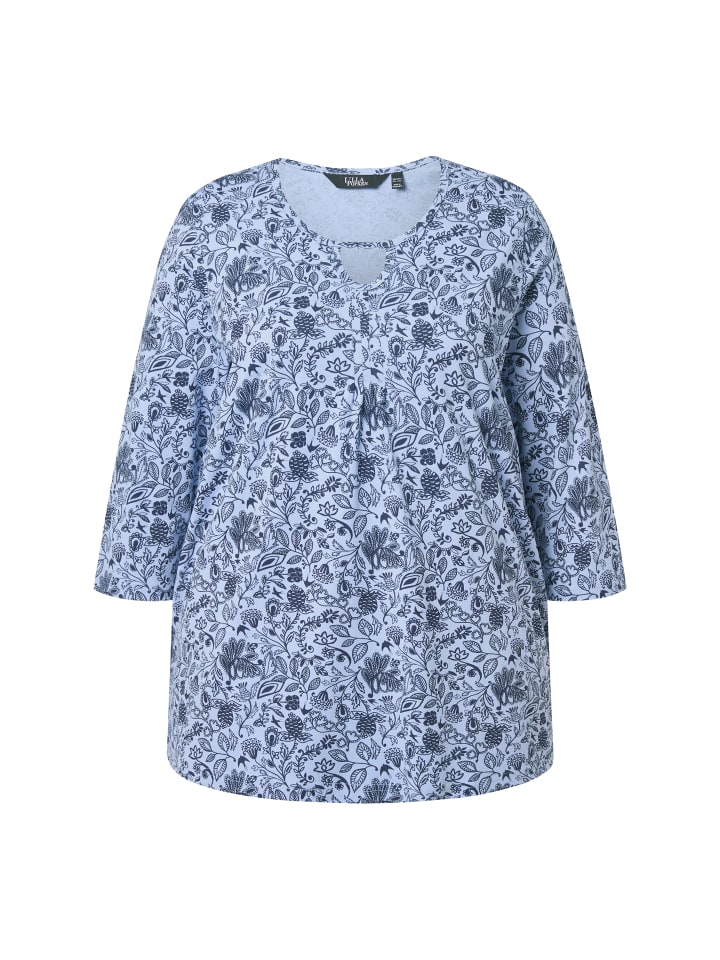 Футболка Ulla Popken, светло-синий
Футболка Ulla Popken, светло-синий