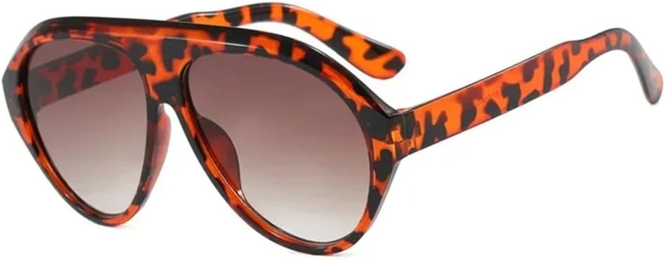 Большие солнцезащитные очки для женщин, круглые, оранжевые, с защитой от УФ-излучения UV400, мужские солнцезащитные очки (леопардовый принт, один размер) generic, Leopard Tea
Большие солнцезащитные очки для женщин, круглые, оранжевые, с защитой от УФ-излучения UV400, мужские солнцезащитные очки (леопардовый принт, один размер) generic, Leopard Tea