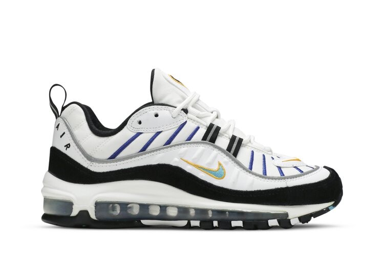 Кроссовки Nike Air Max 98 GS 'Heel Logo', белый
Кроссовки Nike Air Max 98 GS 'Heel Logo', белый