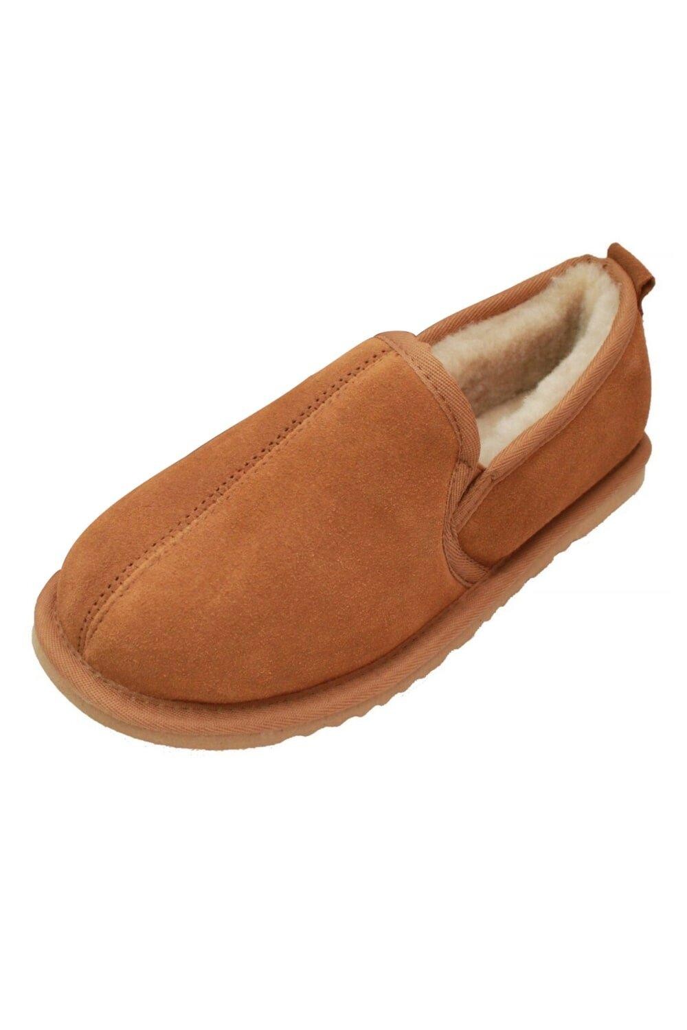 Тапочки на твердой подошве с подкладкой из овчины Eastern Counties Leather, бежевый
Тапочки на твердой подошве с подкладкой из овчины Eastern Counties Leather, бежевый