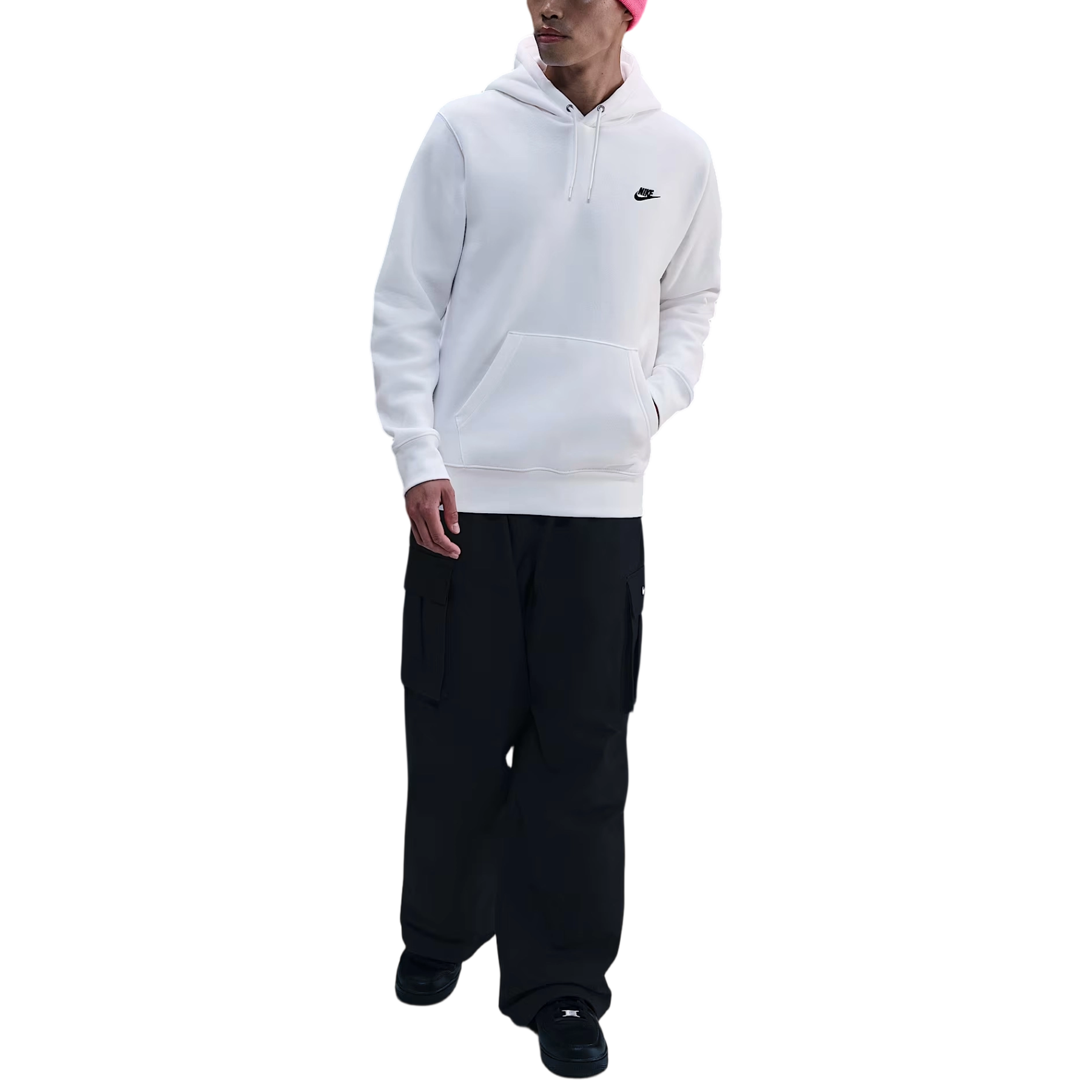 Свитшоты мужские White/White/Black Nike, белый/черный
Свитшоты мужские White/White/Black Nike, белый/черный