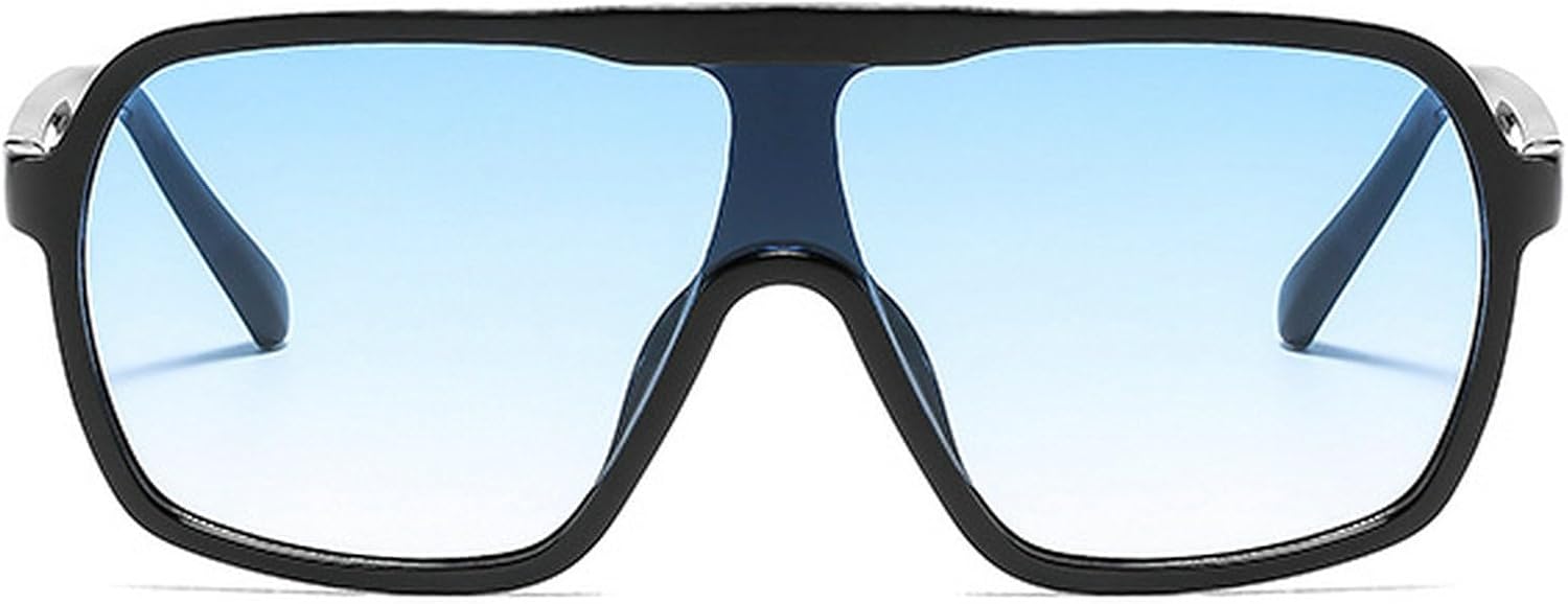 Модные квадратные солнцезащитные очки для женщин с плоской верхней частью, стильные солнцезащитные очки-щиток с защитой от УФ-излучения UV400, винтажные женские очки 2025 mincl, Black Blue
Модные квадратные солнцезащитные очки для женщин с плоской верхней частью, стильные солнцезащитные очки-щиток с защитой от УФ-излучения UV400, винтажные женские очки 2025 mincl, Black Blue