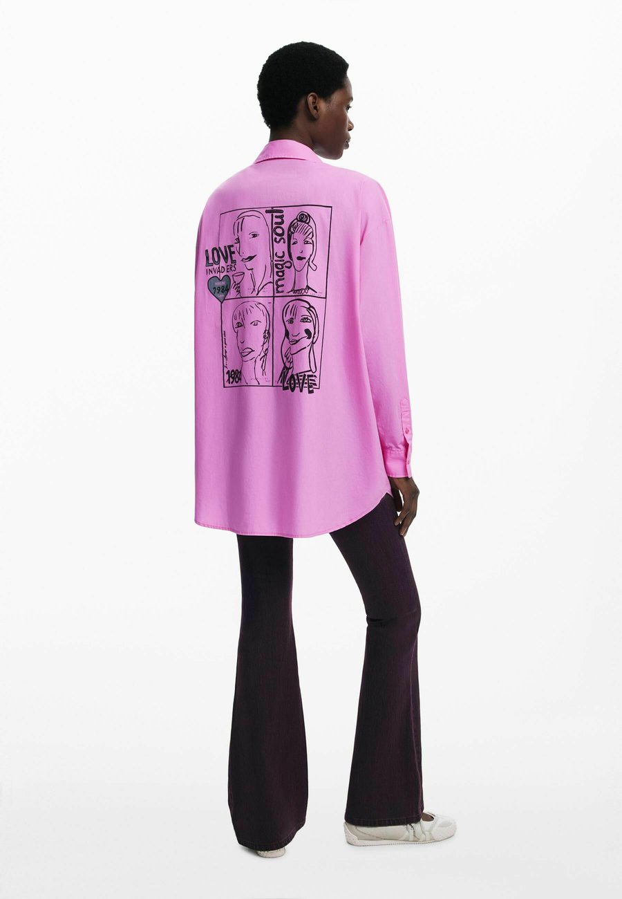 Блуза Desigual Button-down blouse, Pink
Блуза Desigual Button-down blouse, Pink