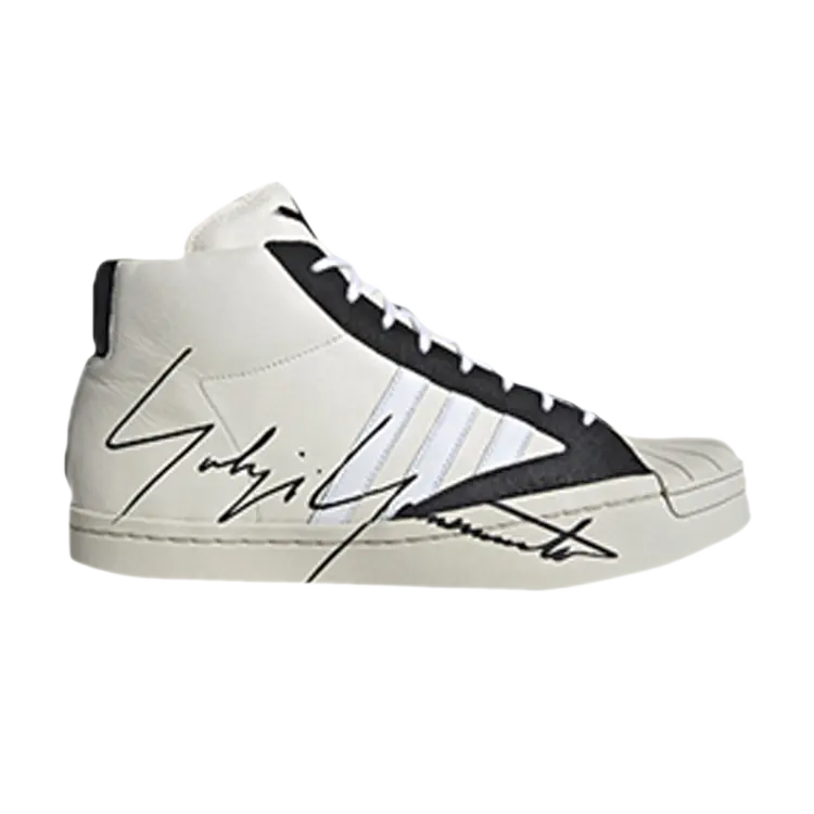 Кроссовки Adidas Y-3 Yohji Pro, белый 
Кроссовки Adidas Y-3 Yohji Pro, белый