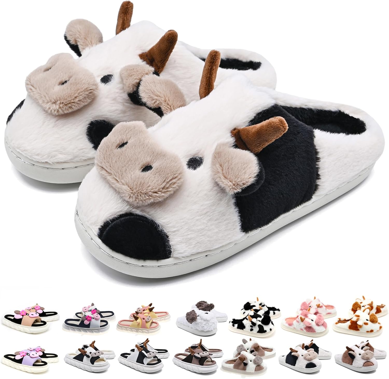 Тапочки SLAWOCE для женщин и мужчин, пушистые, милые и уютные, для дома и улицы, черный
Тапочки SLAWOCE для женщин и мужчин, пушистые, милые и уютные, для дома и улицы, черный