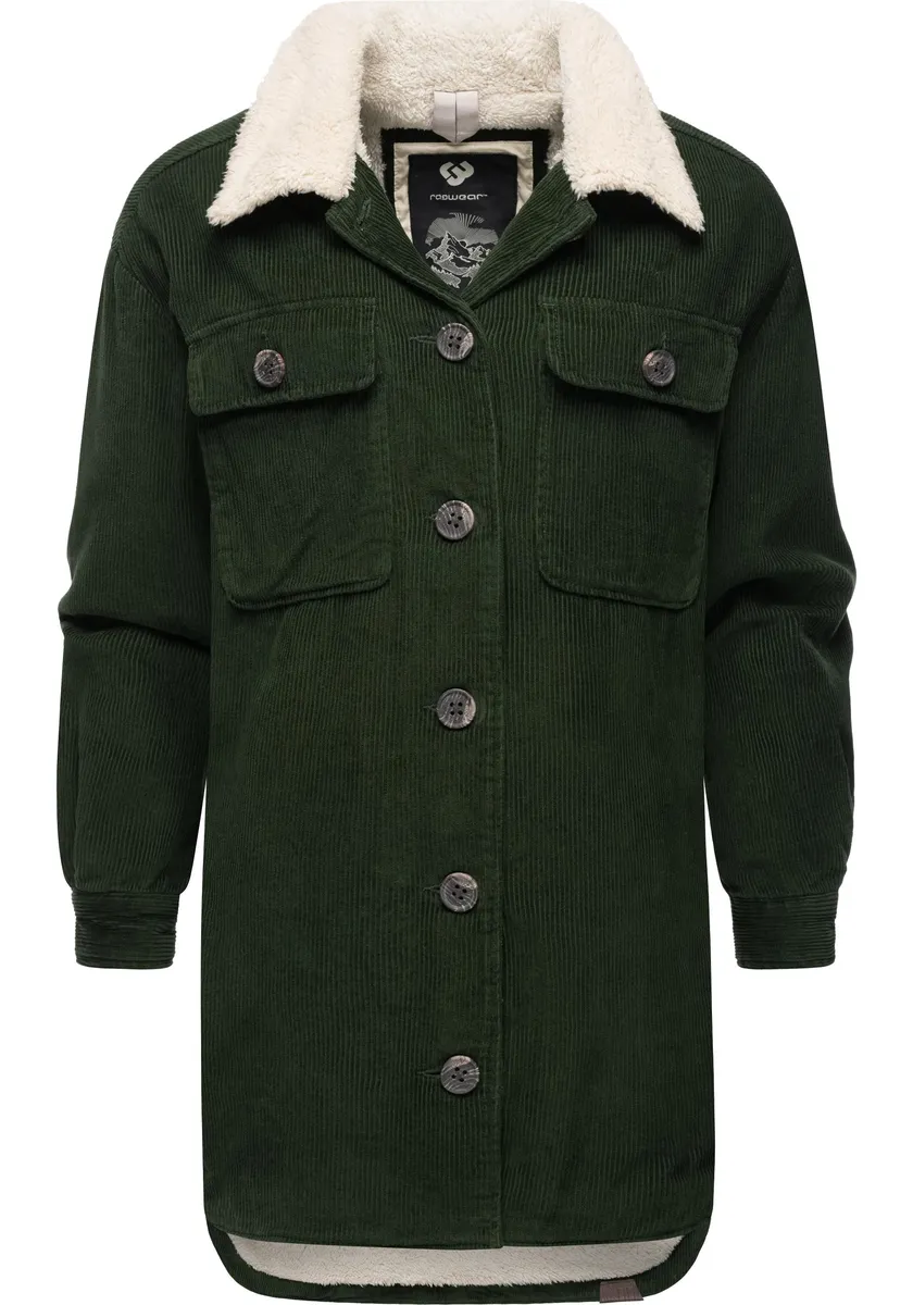 Вельветовая куртка Ragwear "Kyoka", без капюшона, стильная женская куртка из вельвета на пушистой подкладке, зеленый
Вельветовая куртка Ragwear "Kyoka", без капюшона, стильная женская куртка из вельвета на пушистой подкладке, зеленый