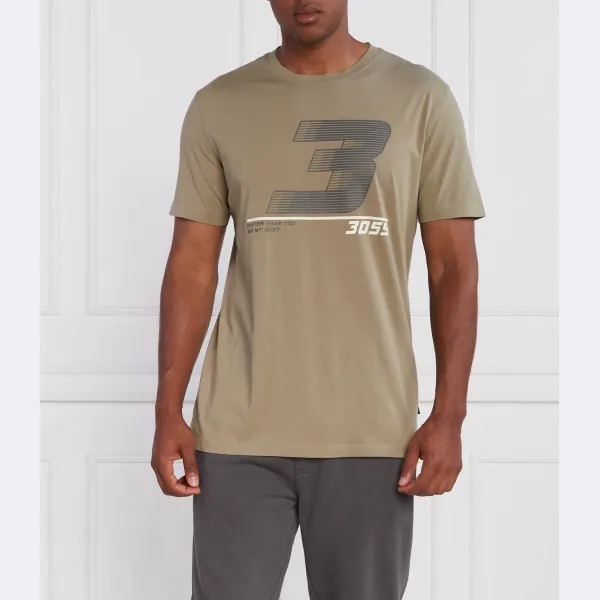 Футболка обычного кроя Tee3055 Boss, зеленый
Футболка обычного кроя Tee3055 Boss, зеленый