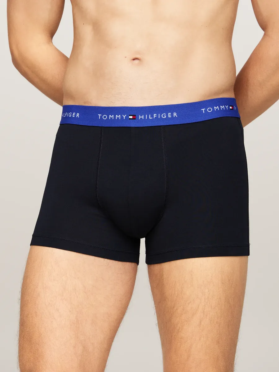 Tommy Hilfiger Underwear Трусы "3P WB TRUNK" (3 шт. в упаковке, 3 шт. в упаковке), с поясом с логотипом, синий
Tommy Hilfiger Underwear Трусы "3P WB TRUNK" (3 шт. в упаковке, 3 шт. в упаковке), с поясом с логотипом, синий