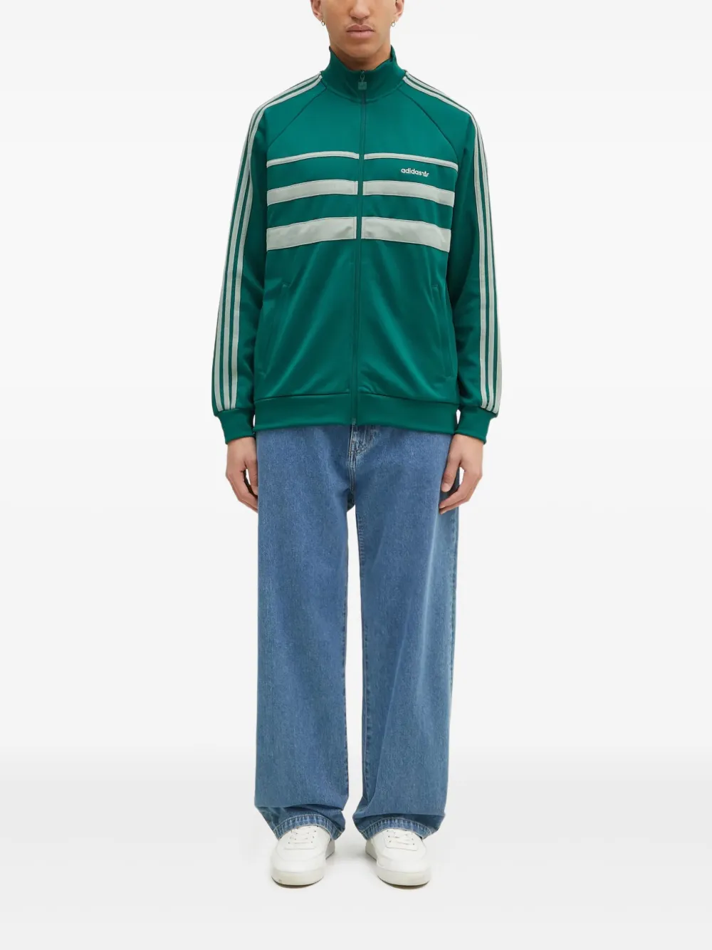 Куртка с вышитым логотипом Adidas, зеленый
Куртка с вышитым логотипом Adidas, зеленый