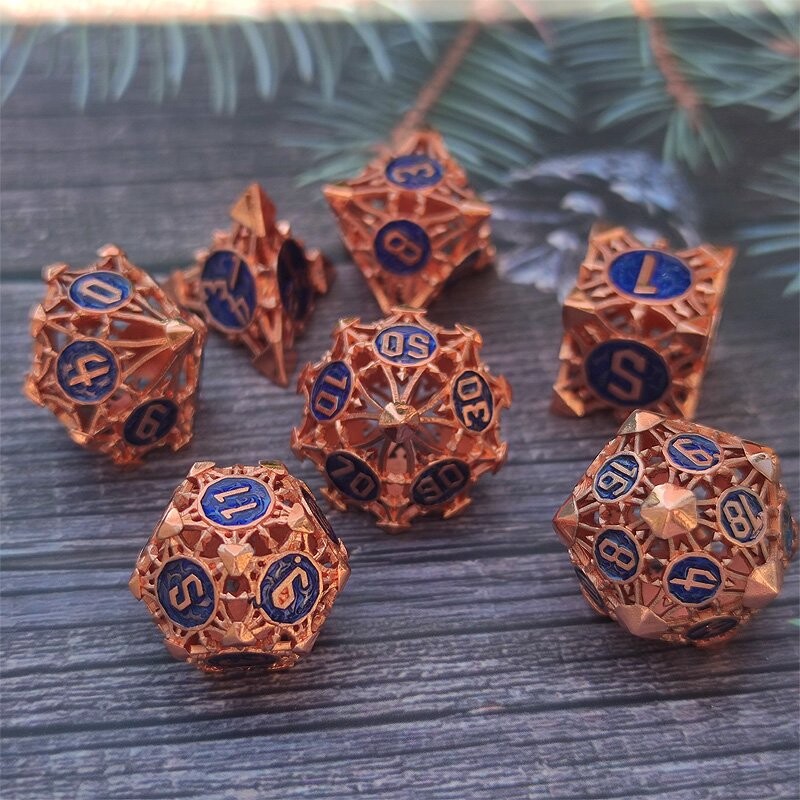 Кости для ролевых игр Dwarven Court RGFK Набор из 7 металлических кубиков
Кости для ролевых игр Dwarven Court RGFK Набор из 7 металлических кубиков