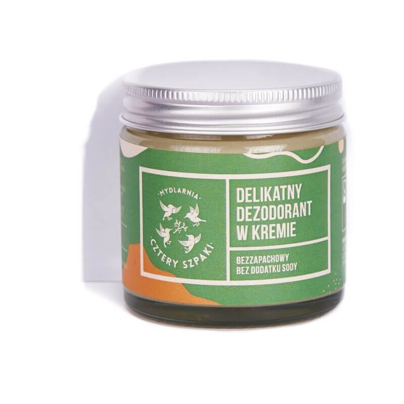 Крем-дезодорант Four Szpaki Cream без добавления соды, без запаха - 60 мл Mydlarnia Cztery Szpaki
Крем-дезодорант Four Szpaki Cream без добавления соды, без запаха - 60 мл Mydlarnia Cztery Szpaki