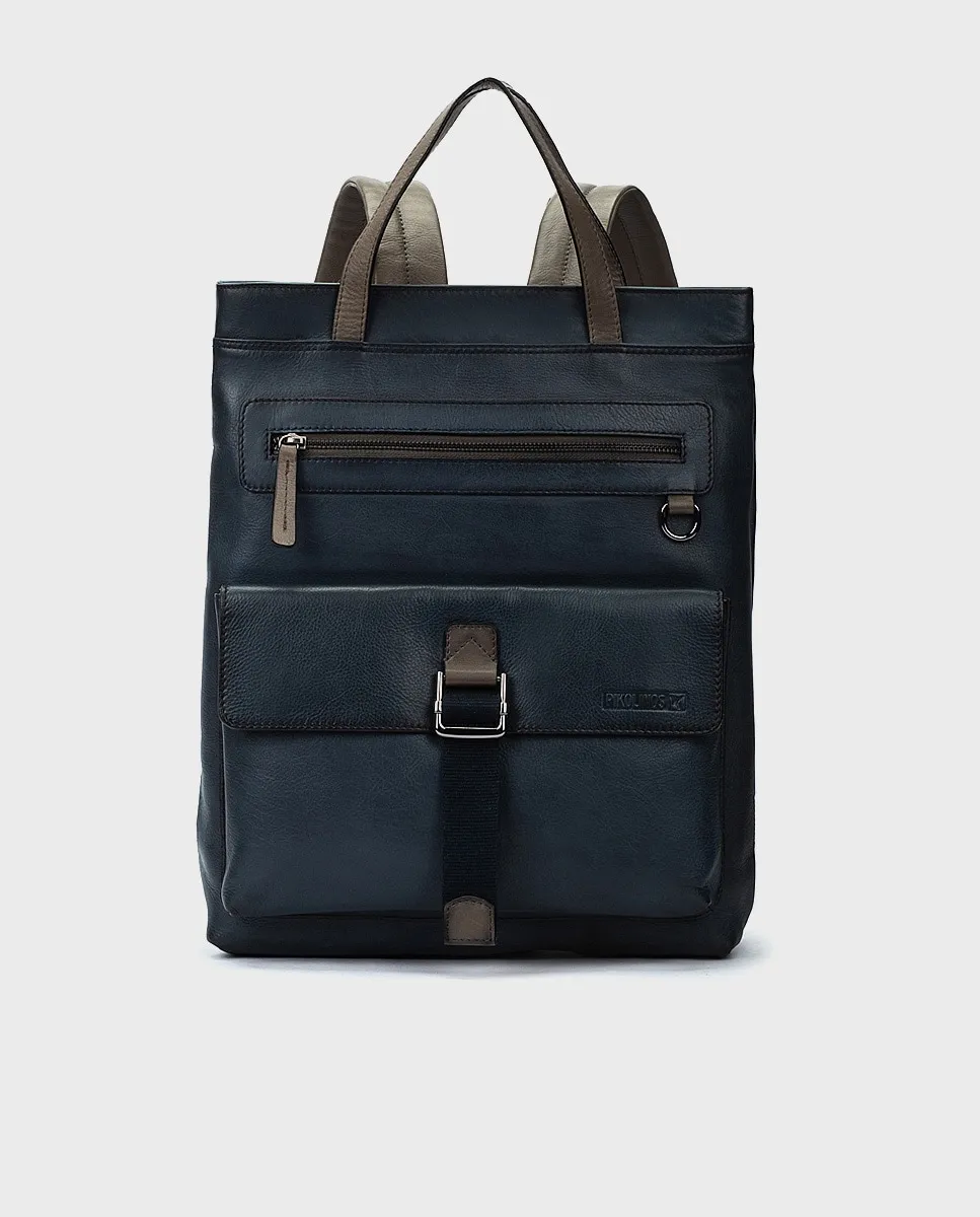 Мужская кожаная сумка с несколькими ручками Pikolinos, темно-синий
Мужская кожаная сумка с несколькими ручками Pikolinos, темно-синий