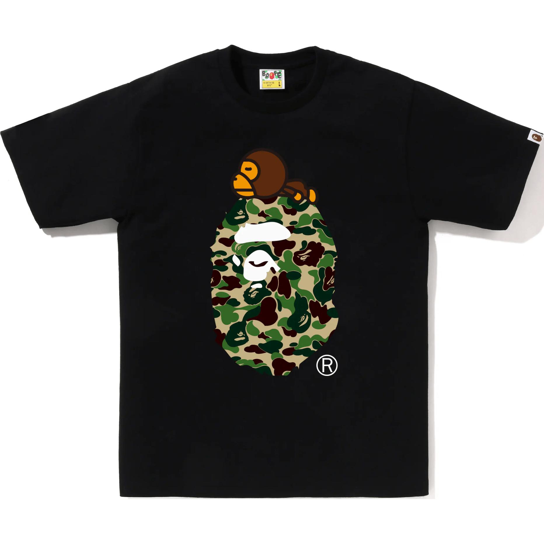 Футболка Bape Abc Camo Milo On Big Ape A BATHING APE, черный
Футболка Bape Abc Camo Milo On Big Ape A BATHING APE, черный