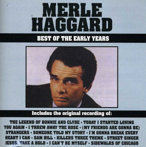 CD диск Haggard, Merle: Best of the Early Years
CD диск Haggard, Merle: Best of the Early Years