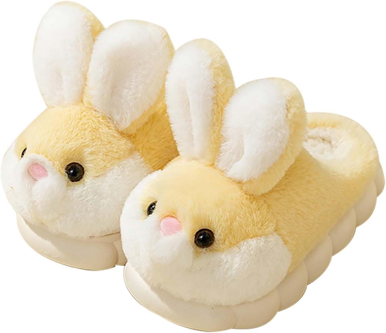 Детские пушистые тапочки с милым зайчиком для девочек и мальчиков, плюшевые ушки, мягкие, теплые домашние уютные тапки с антискользящей подошвой Generic, желтый
Детские пушистые тапочки с милым зайчиком для девочек и мальчиков, плюшевые ушки, мягкие, теплые домашние уютные тапки с антискользящей подошвой Generic, желтый