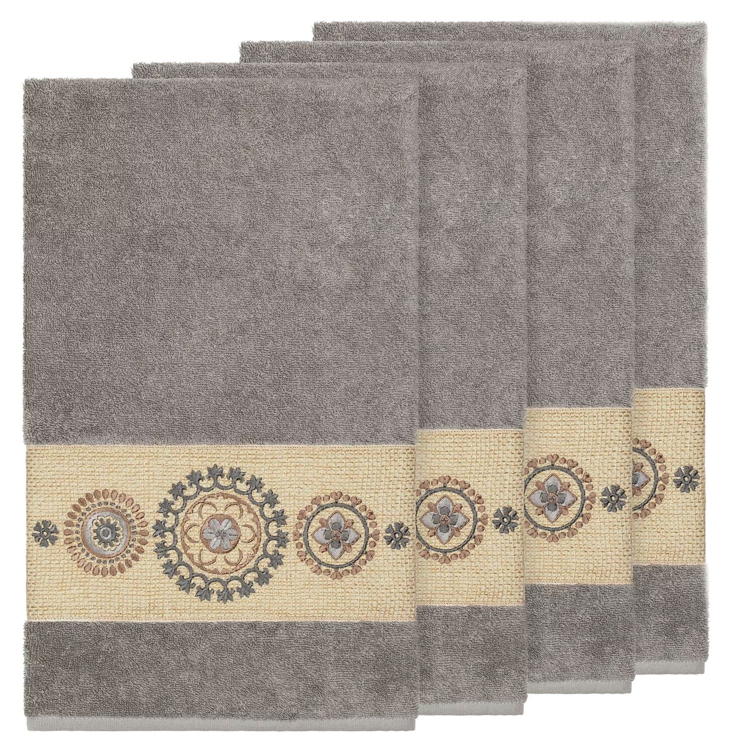 Linum Home Textiles Турецкий хлопок Комплект полотенец с украшением Isabelle, темно-серый
Linum Home Textiles Турецкий хлопок Комплект полотенец с украшением Isabelle, темно-серый