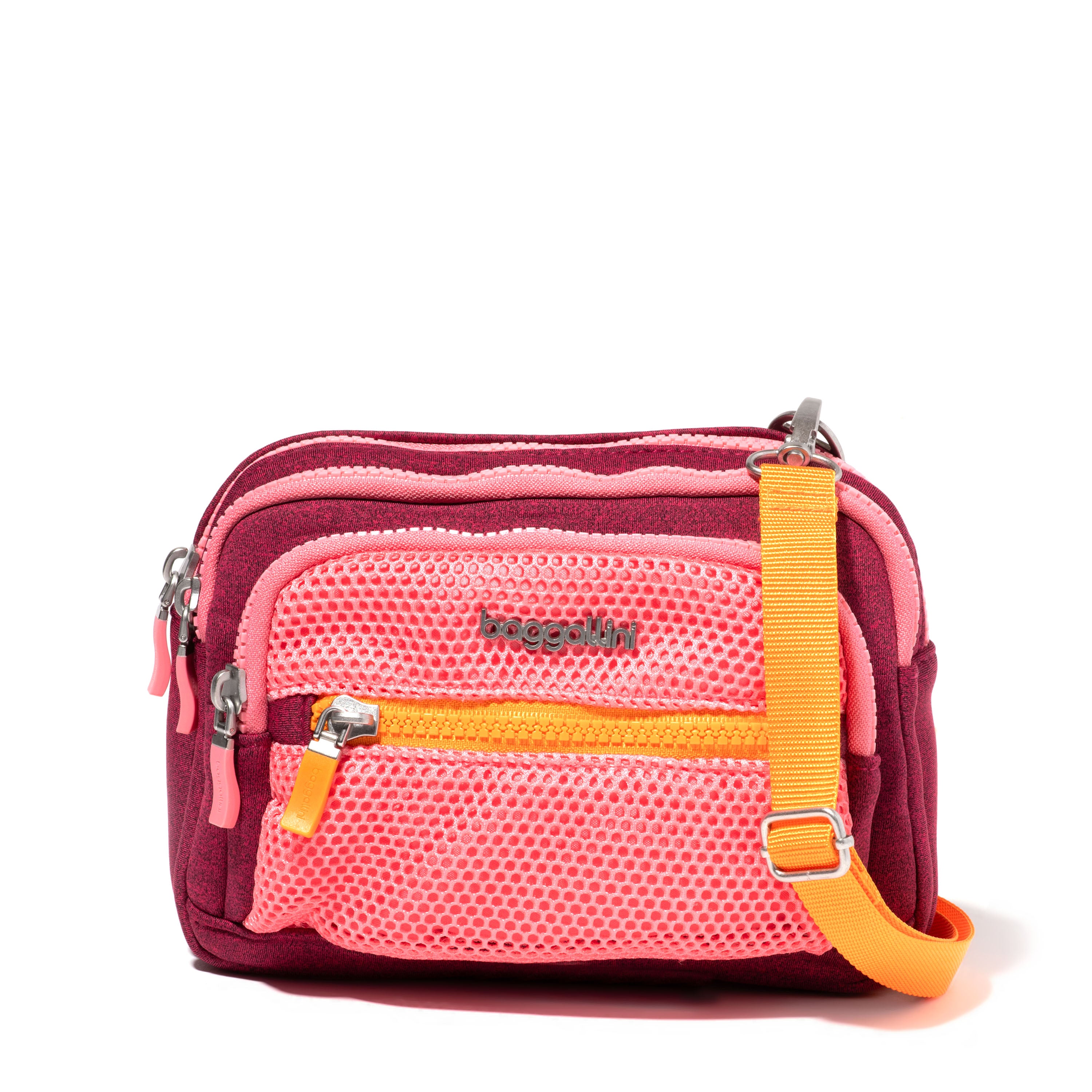 Baggallini Женская сумка с тройной молнией Bagg Small сумка через плечо, цвет beet red colorblock
Baggallini Женская сумка с тройной молнией Bagg Small сумка через плечо, цвет beet red colorblock