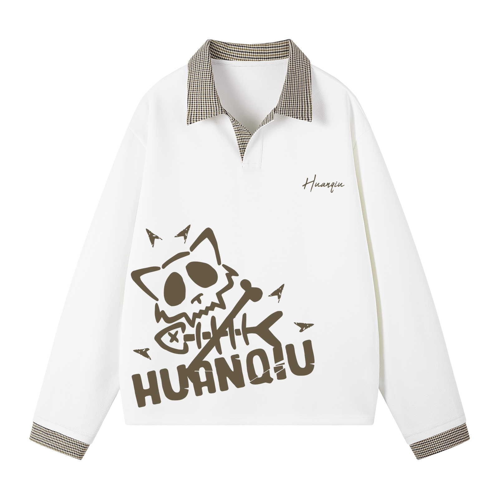 Футболка-поло Unisex Polo Collar Moderate Mock Two Piece HUANQIU, белый (хаки)
Футболка-поло Unisex Polo Collar Moderate Mock Two Piece HUANQIU, белый (хаки)