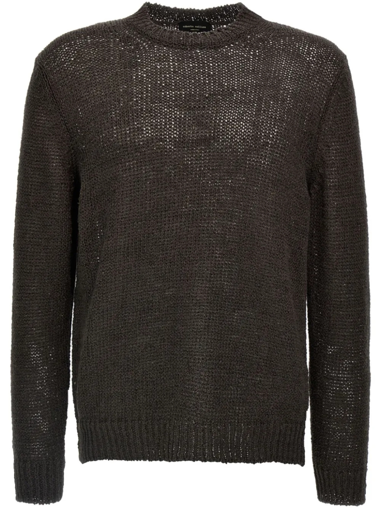 Вязаный свитер Роберто Коллина Roberto Collina, коричневый
Вязаный свитер Роберто Коллина Roberto Collina, коричневый