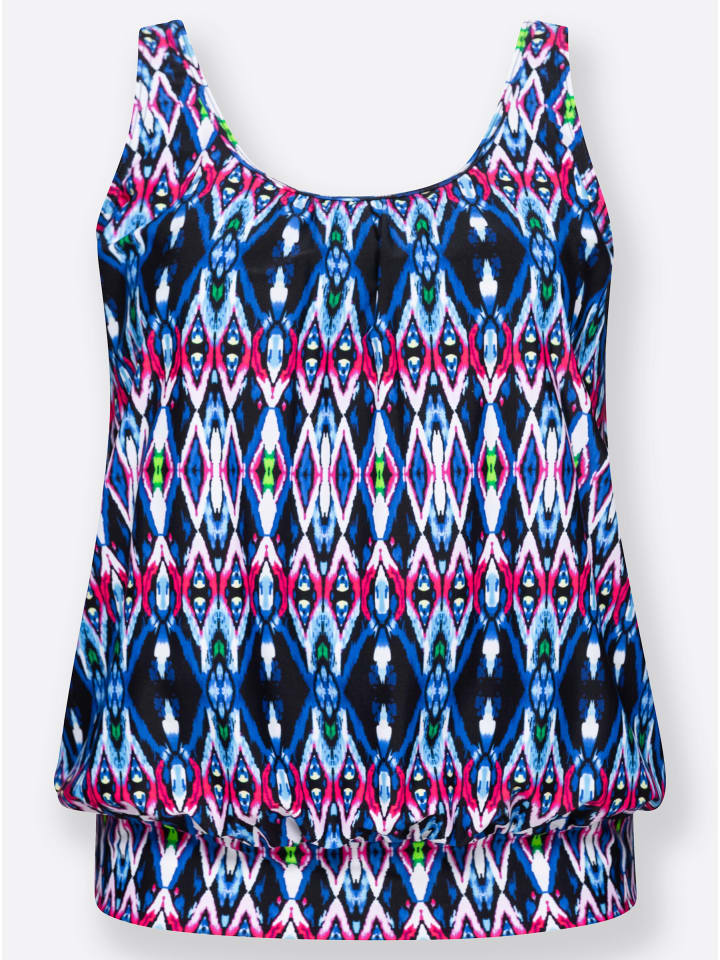 Топ танкини с темно-синим принтом WITT WEIDEN
Топ танкини с темно-синим принтом WITT WEIDEN