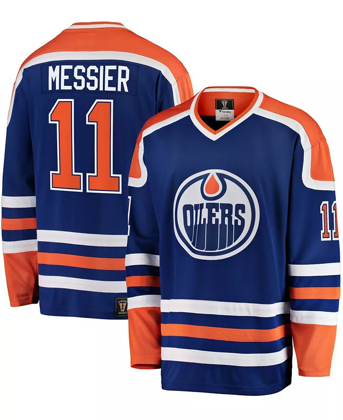 Мужская синяя джерси Edmonton Oilers Premier Breakaway с именем Mark Messier (из серии Retired Player) Fanatics
Мужская синяя джерси Edmonton Oilers Premier Breakaway с именем Mark Messier (из серии Retired Player) Fanatics
