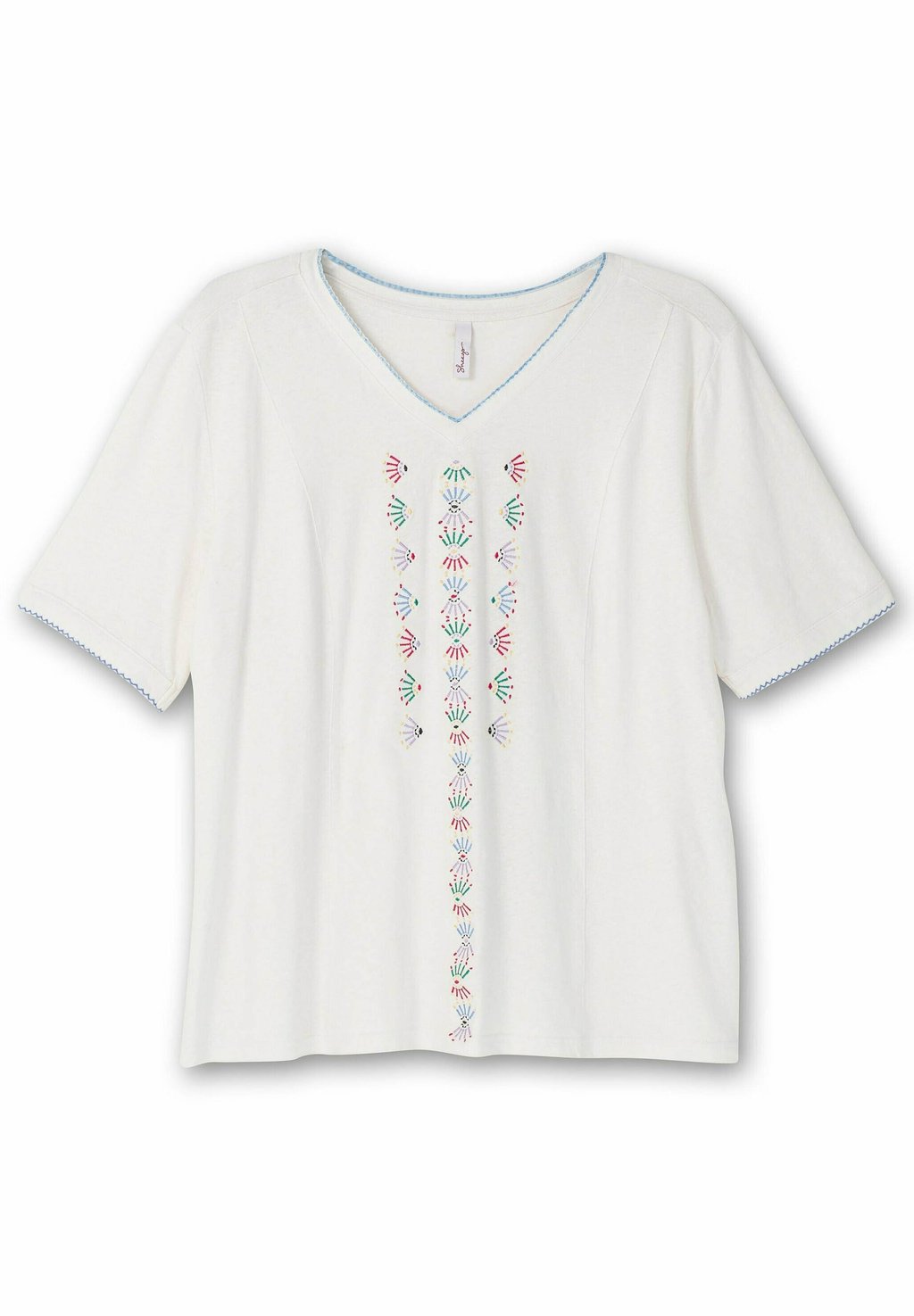 Футболка с принтом Sheego, белый
Футболка с принтом Sheego, белый