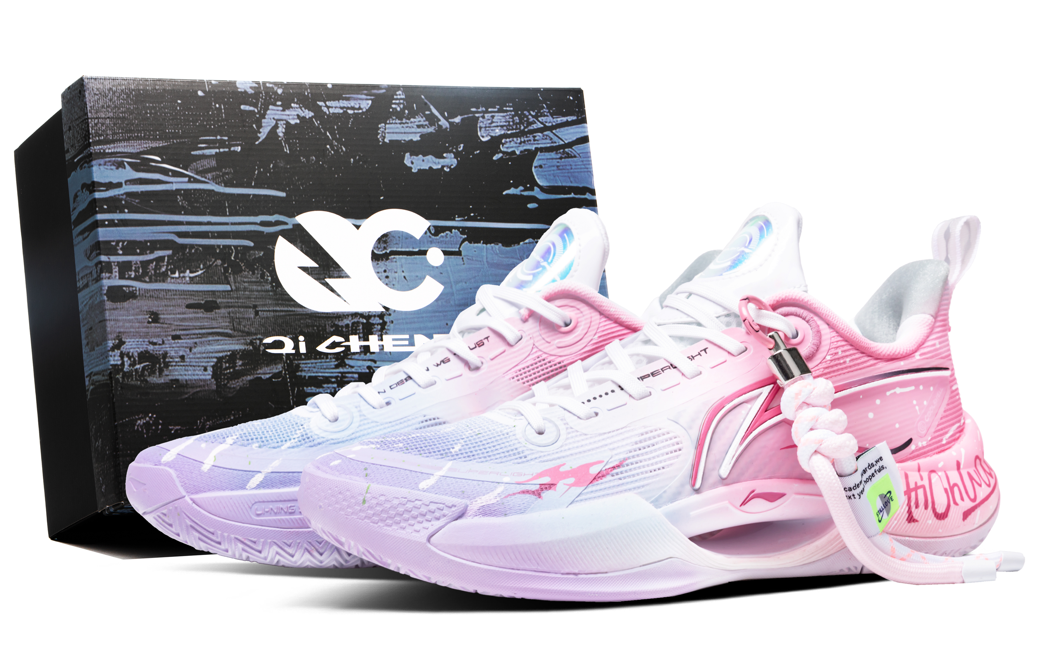 LINING Баскетбольные кроссовки Super Light V2 с амортизацией, противоскользящие и износостойкие, низкие, мужские, розово-фиолетового цвета
LINING Баскетбольные кроссовки Super Light V2 с амортизацией, противоскользящие и износостойкие, низкие, мужские, розово-фиолетового цвета