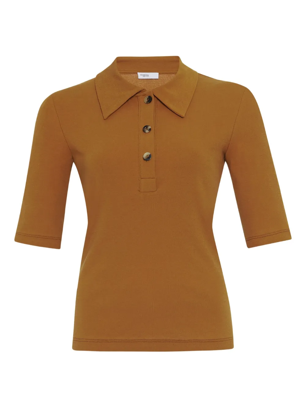 Рубашка поло на пуговицах Rosetta Getty, коричневый
Рубашка поло на пуговицах Rosetta Getty, коричневый