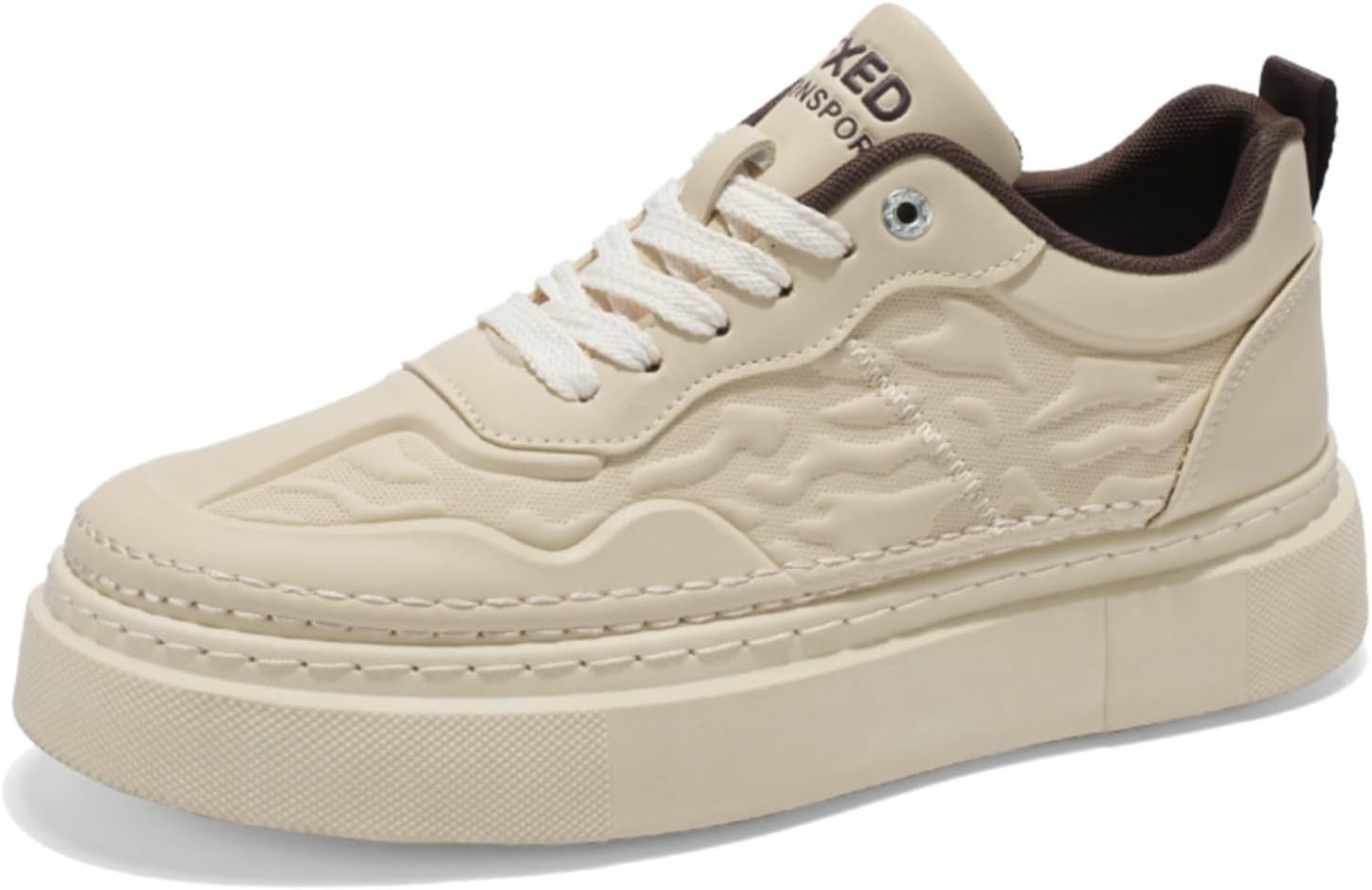 Мужские кроссовки на шнуровке с платформой: легкие и комфортные, стильный повседневный дизайн - идеально подходят для ежедневной прогулки, городских выходов и модного уличного стиля Kpdwfms, бежевый
Мужские кроссовки на шнуровке с платформой: легкие и комфортные, стильный повседневный дизайн - идеально подходят для ежедневной прогулки, городских выходов и модного уличного стиля Kpdwfms, бежевый